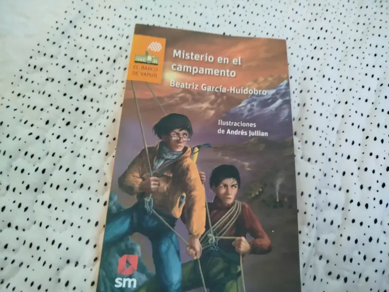 Libro 'Misterio en el campamento'