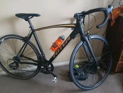 Bicicleta de carretera Totem negra - miniatura 2