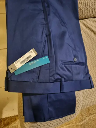 Pantalón de traje azul marino - miniatura 1