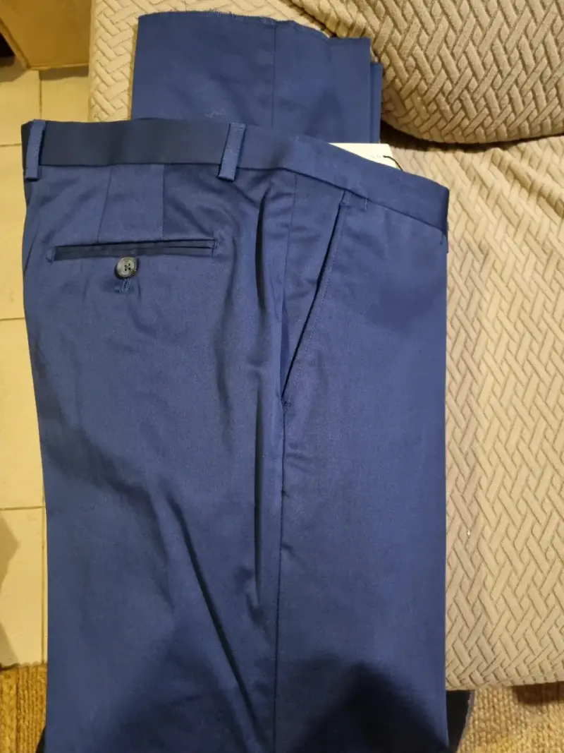 Pantalón de traje azul marino - 2