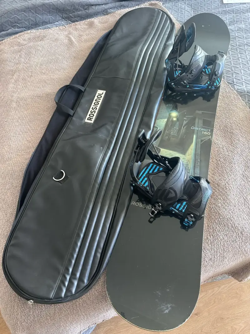 Tabla de snowboard Rossignol con botas - 4