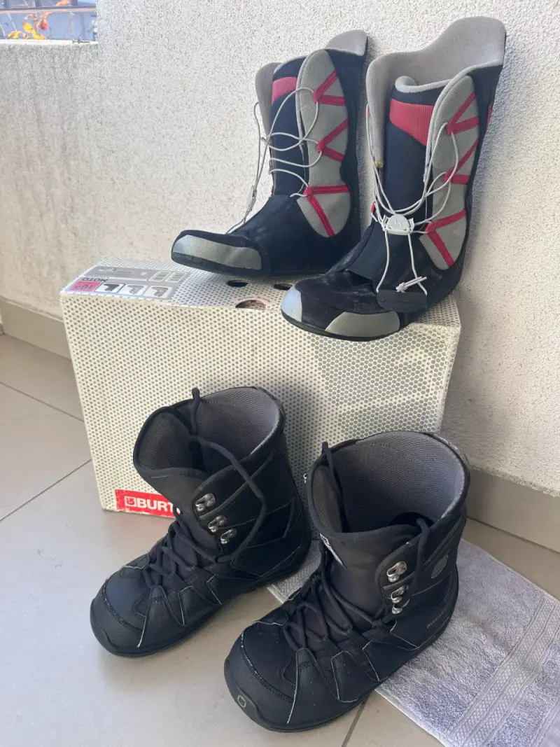 Tabla de snowboard Rossignol con botas - 5