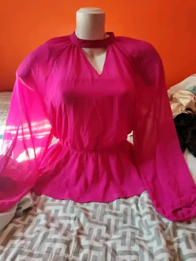Camisa blanca de lino - miniatura 4