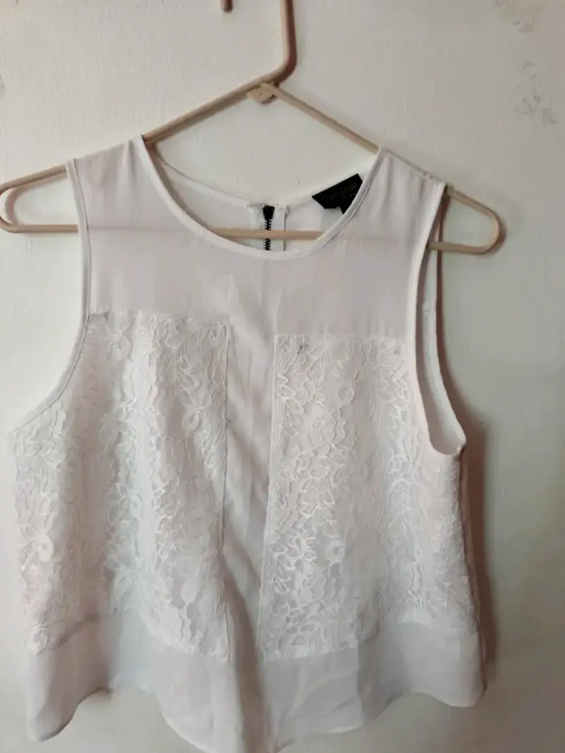 Camisa blanca de lino - 6