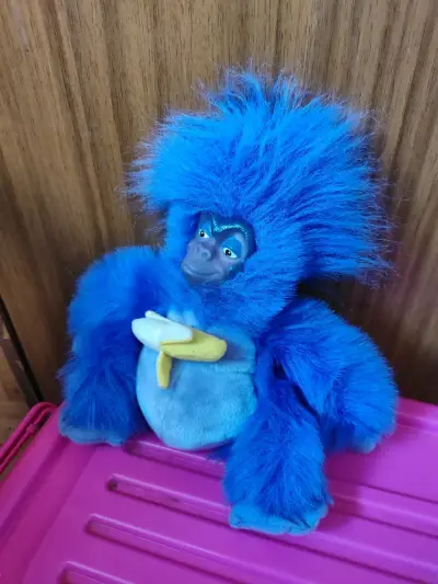 Peluche gorila azul - miniatura 2