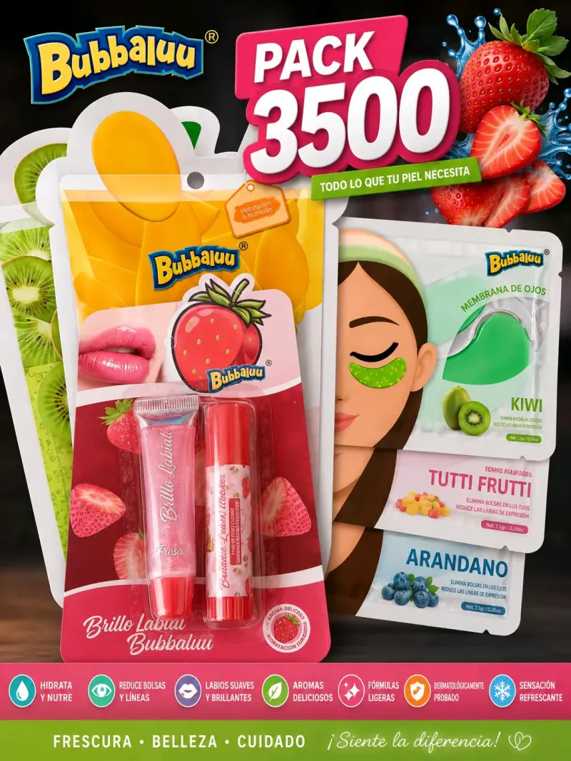 Pack belleza Bubbaluu 7 productos - 2