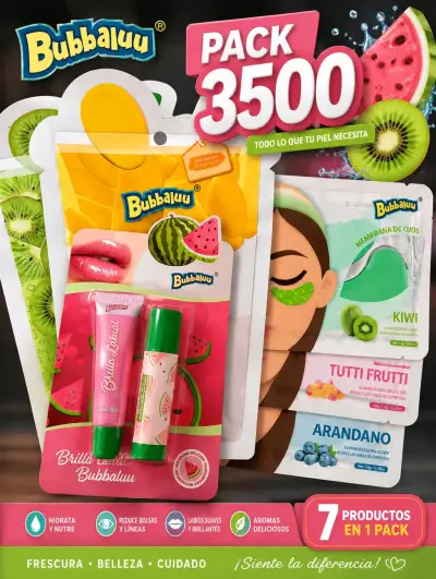 Pack belleza Bubbaluu 7 productos - miniatura 3