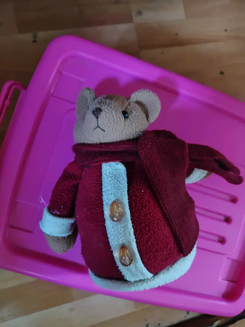 Osito de peluche navideño - 1