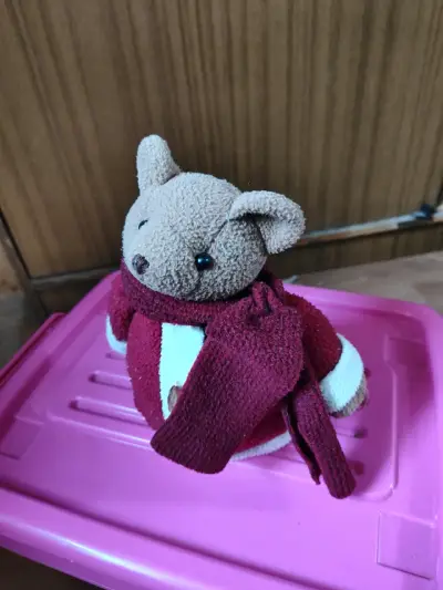 Osito de peluche navideño - miniatura 3