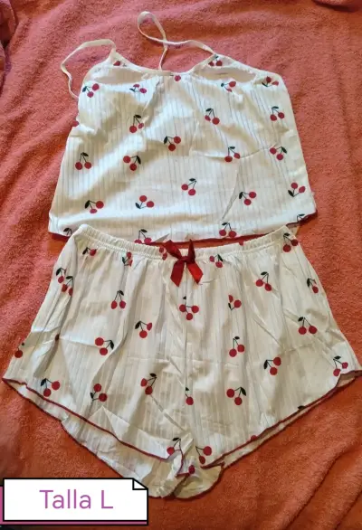 Pijama estampado de gatos - miniatura 3