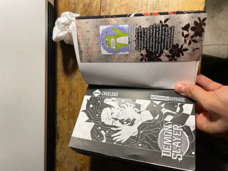 Manga Demon Slayer Vol. 1 - 5