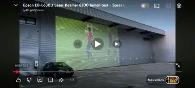 Proyector Epson PowerLite L630U - miniatura 2