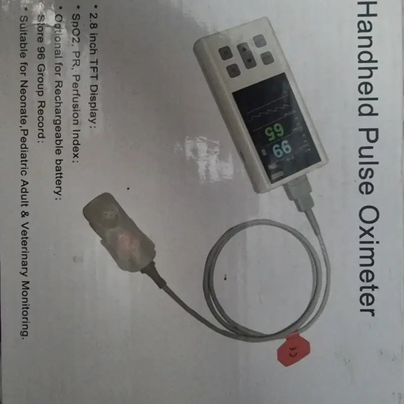 Oximetro de pulso pediatrico y adulto - 2