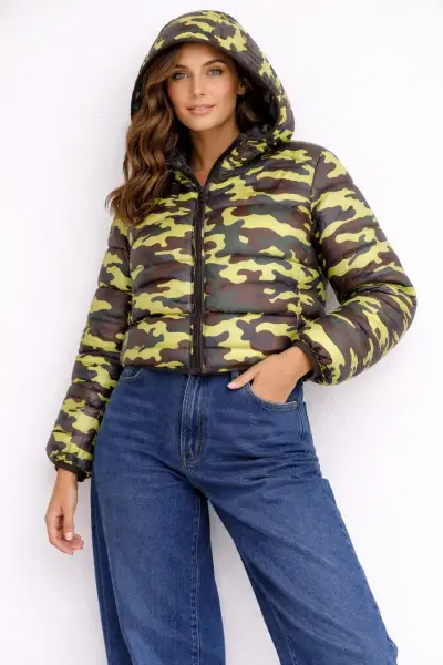 Chaqueta camuflada acolchada - miniatura 1