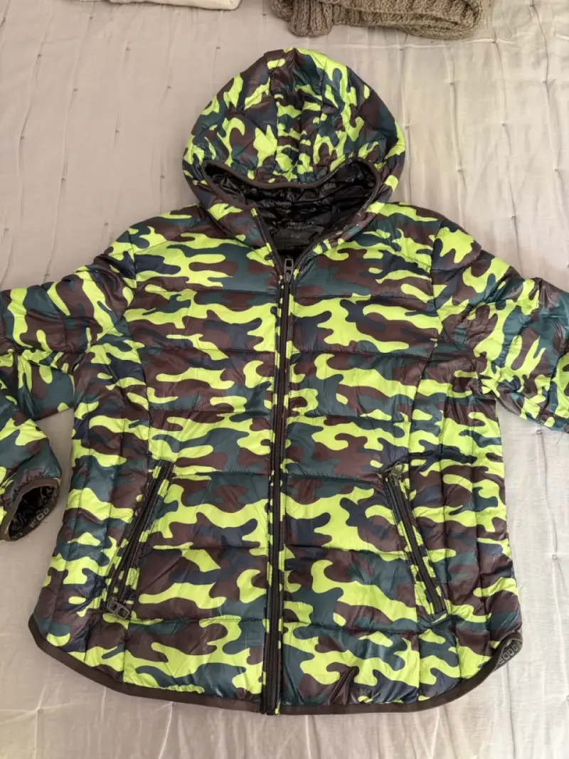 Chaqueta camuflada acolchada - 2