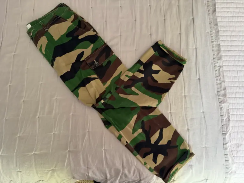 Pantalones cargo ZARA camuflados mujer - 2