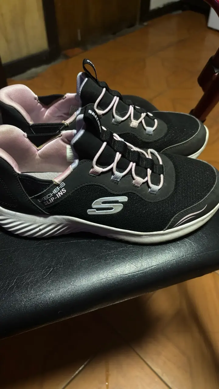 Zapatillas negras Skechers - 3