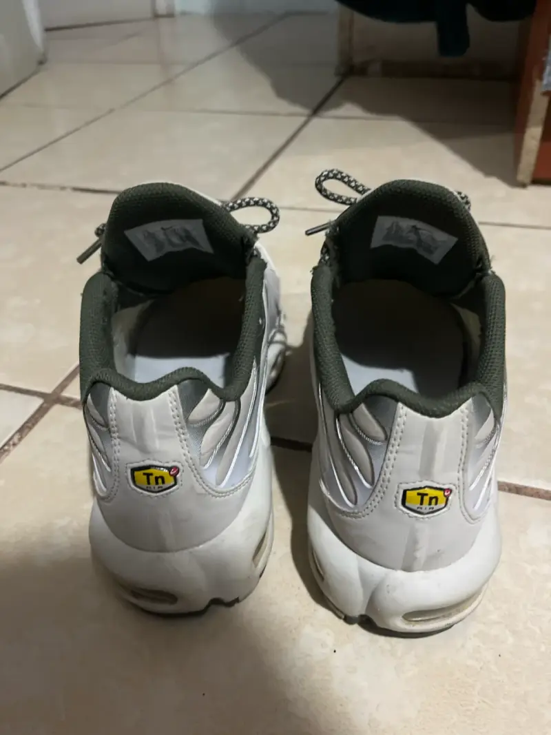 Zapatillas deportivas Nike Air blancas-verde - 2