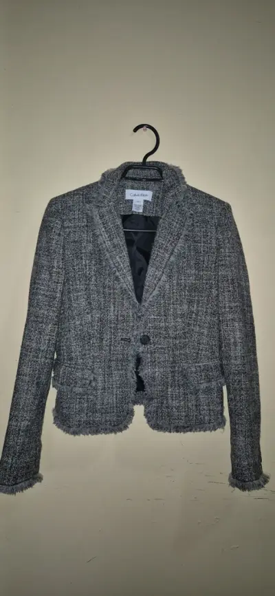 Blazer gris Calvin Klein - miniatura 1