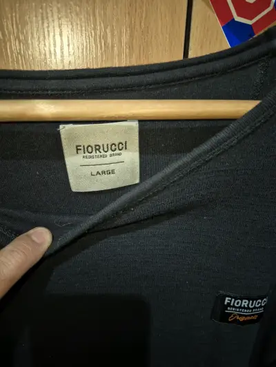 Polera manga larga negra Fiorucci - miniatura 2
