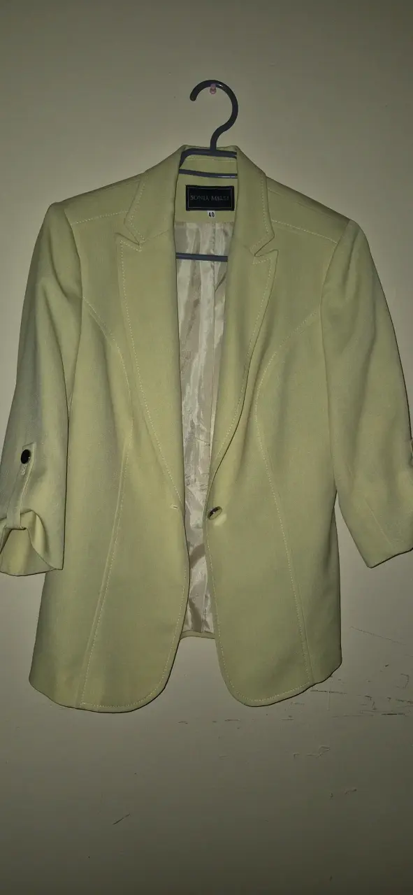 Blazer amarillo Sonia Melej - 1