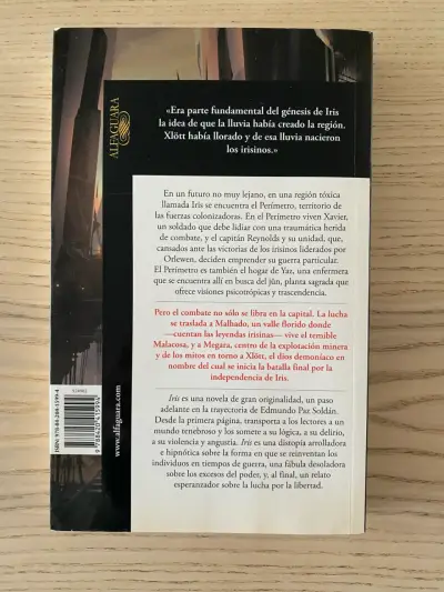 Libro Iris de Edmundo Paz Soldán - miniatura 2