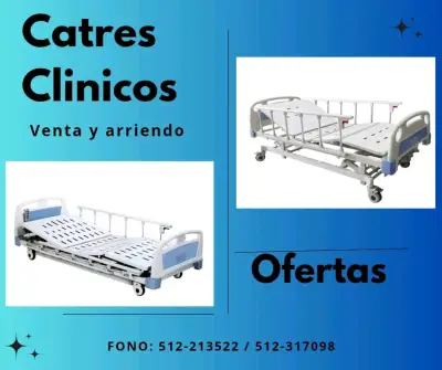 Catres clínicos eléctricos y manuales - miniatura 2