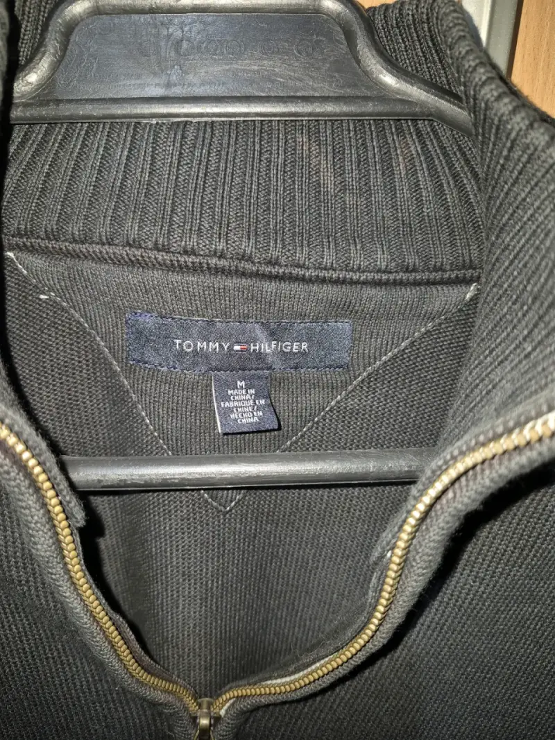 Suéter negro Tommy Hilfiger original - 2
