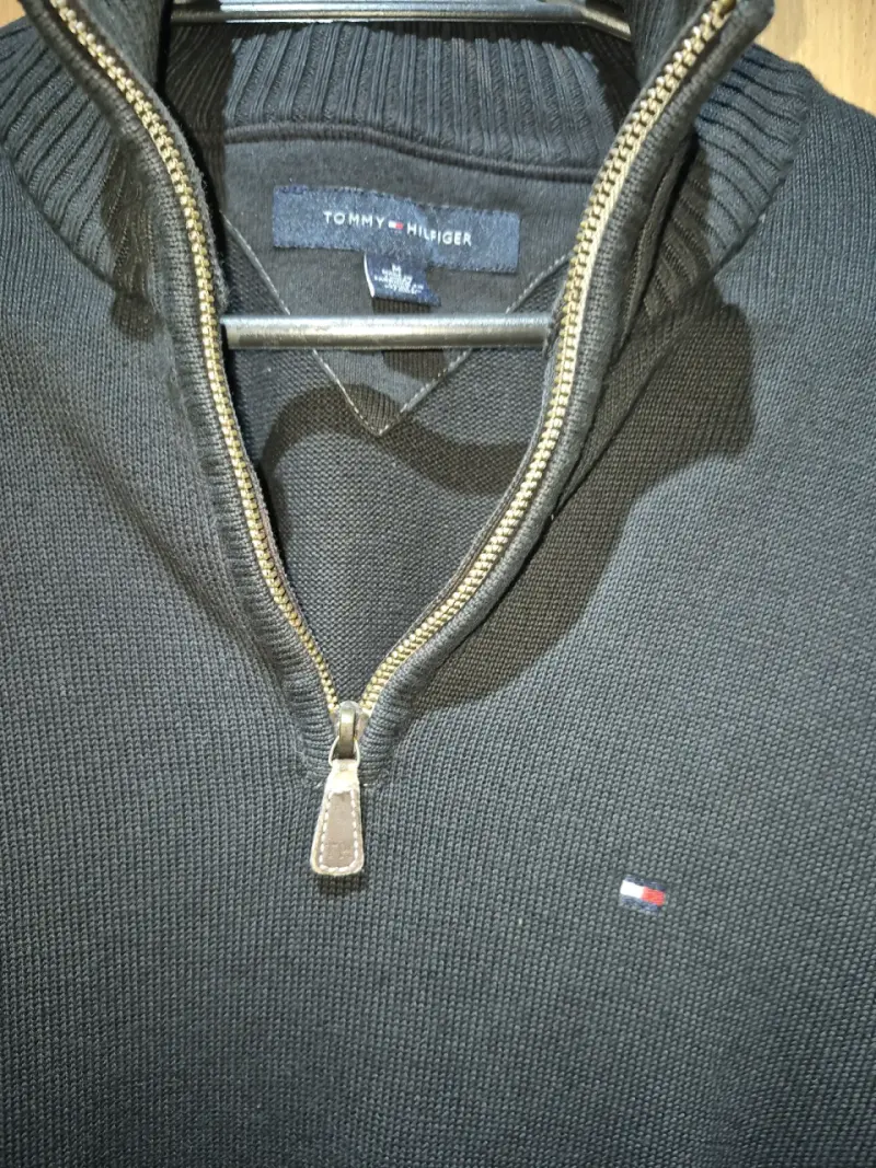 Suéter negro Tommy Hilfiger original - 3