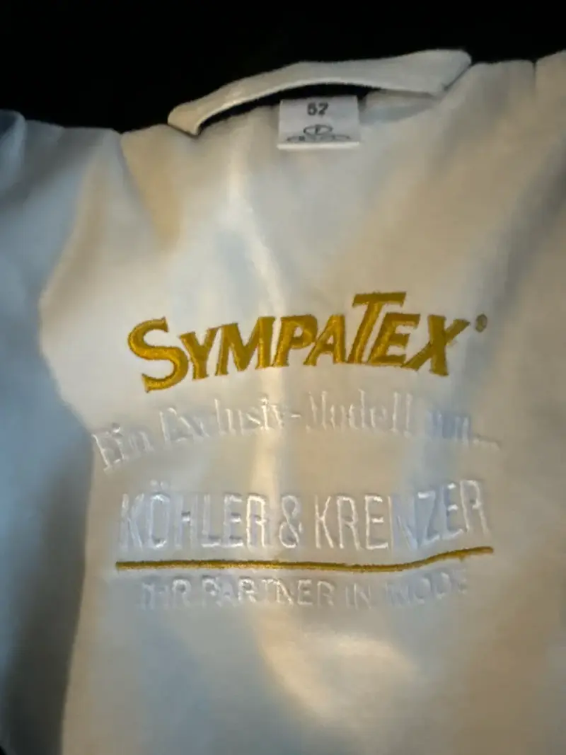 Abrigo blanco Sympatex - 2