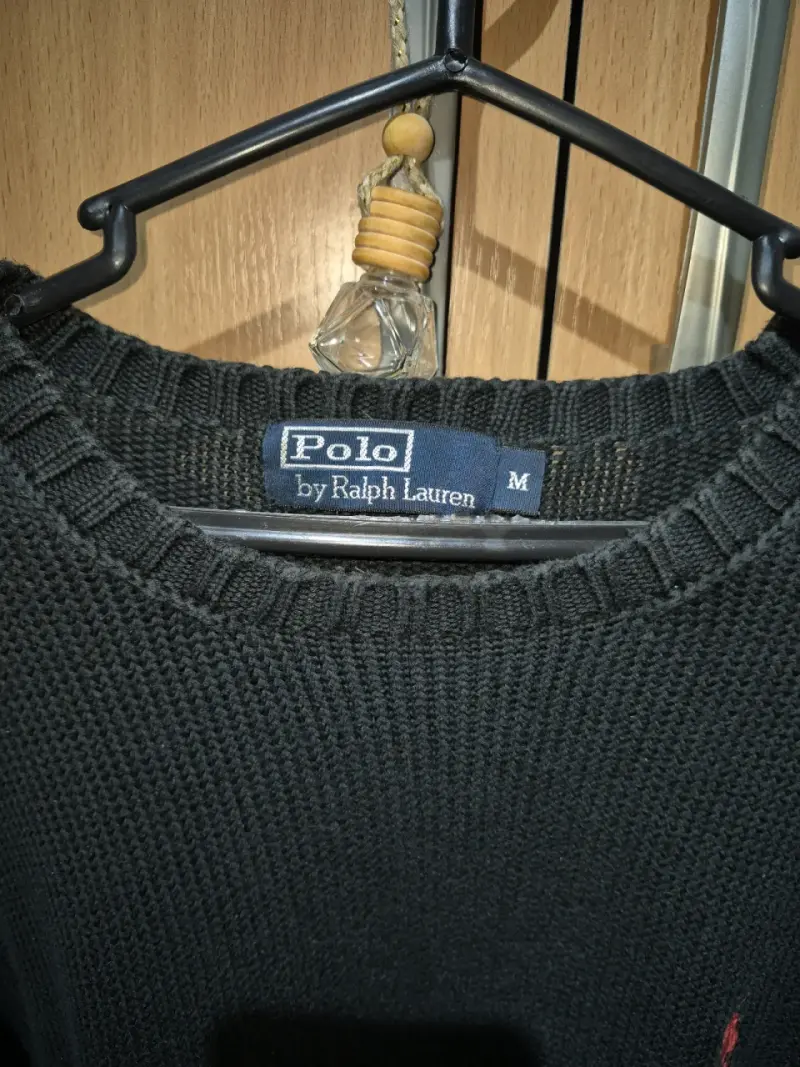 Suéter de lana oscuro Polo Ralph Lauren original - 3