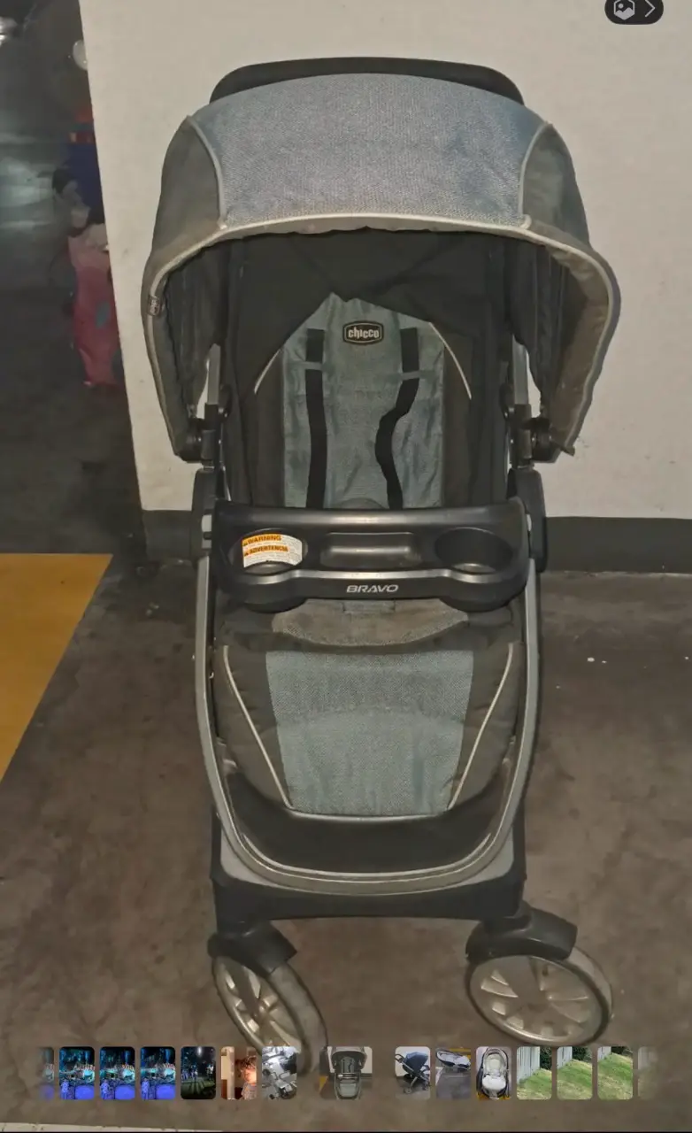 Coche de bebé Chicco gris - 3