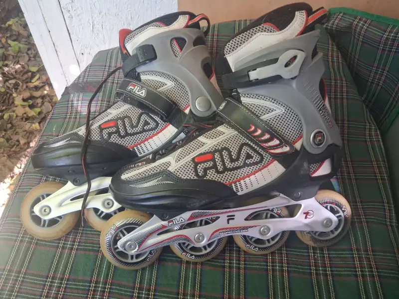 Patines en línea Fila gris y rojo - 2