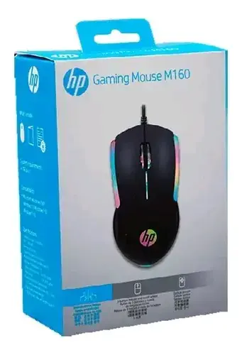 Mouse gamer HP con luces RGB M160 - 2