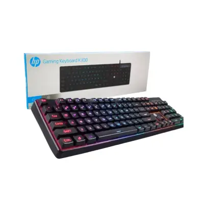 Teclado gamer HP K300 - miniatura 1