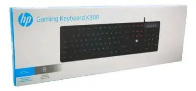 Teclado gamer HP K300 - miniatura 2