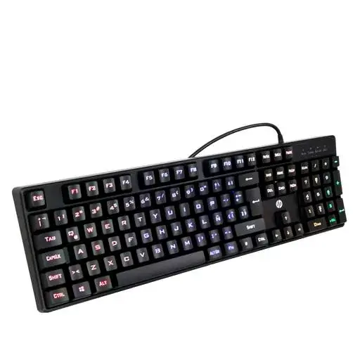 Teclado gamer HP K300 - 4