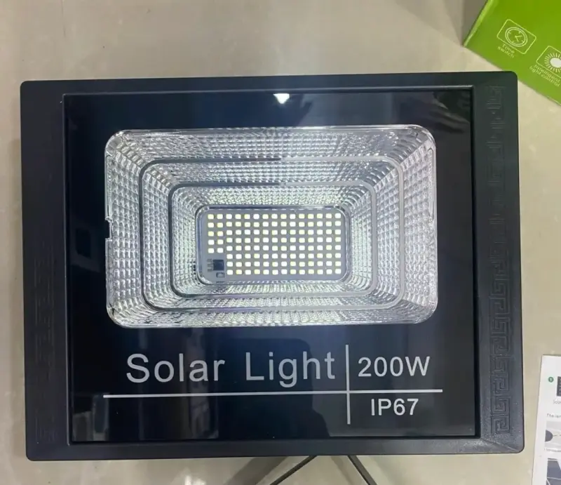 Luz solar 200W con panel - 2