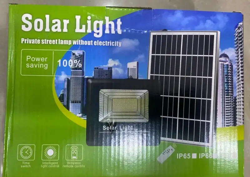 Luz solar 200W con panel - 3