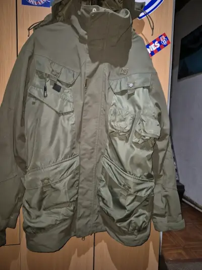 Parka militar verde DC original - miniatura 1