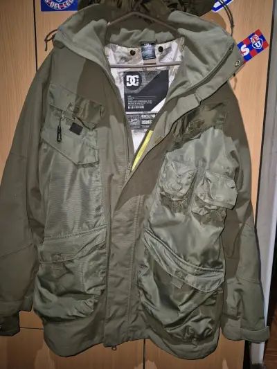 Parka militar verde DC original - miniatura 4