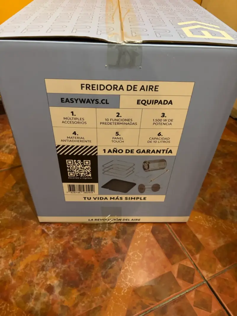 Freidora de aire Easyways 10L - 4