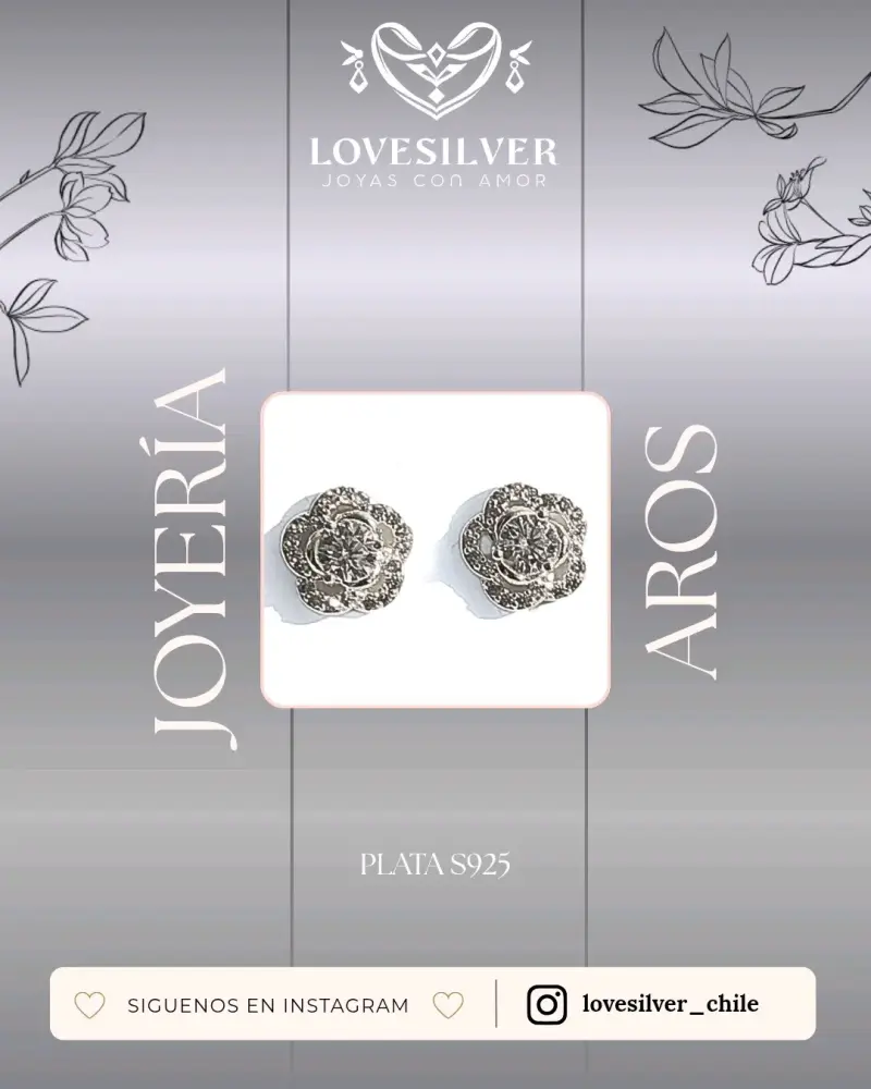 Set aros variados plata - 2