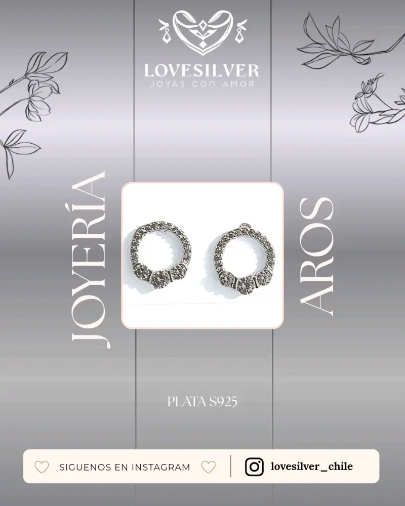 Set aros variados plata - 4
