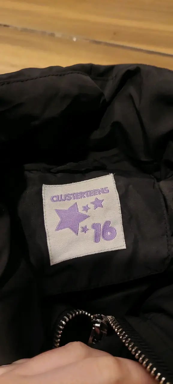 Chaqueta puffer negra - 2