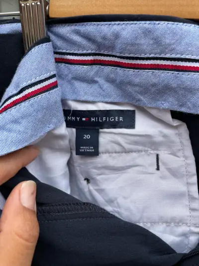 Pantalones Tommy Hilfiger azules - miniatura 1