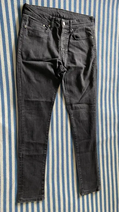 Jeans azules clásicos hombre Skinny - miniatura 3