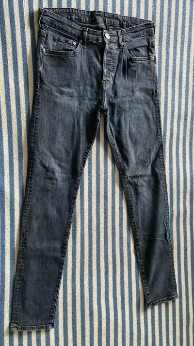 Jeans azules clásicos hombre Skinny - miniatura 5
