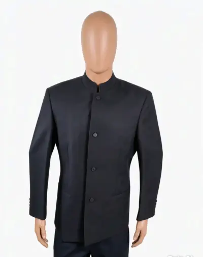 Traje Mao negro talla m - miniatura 1