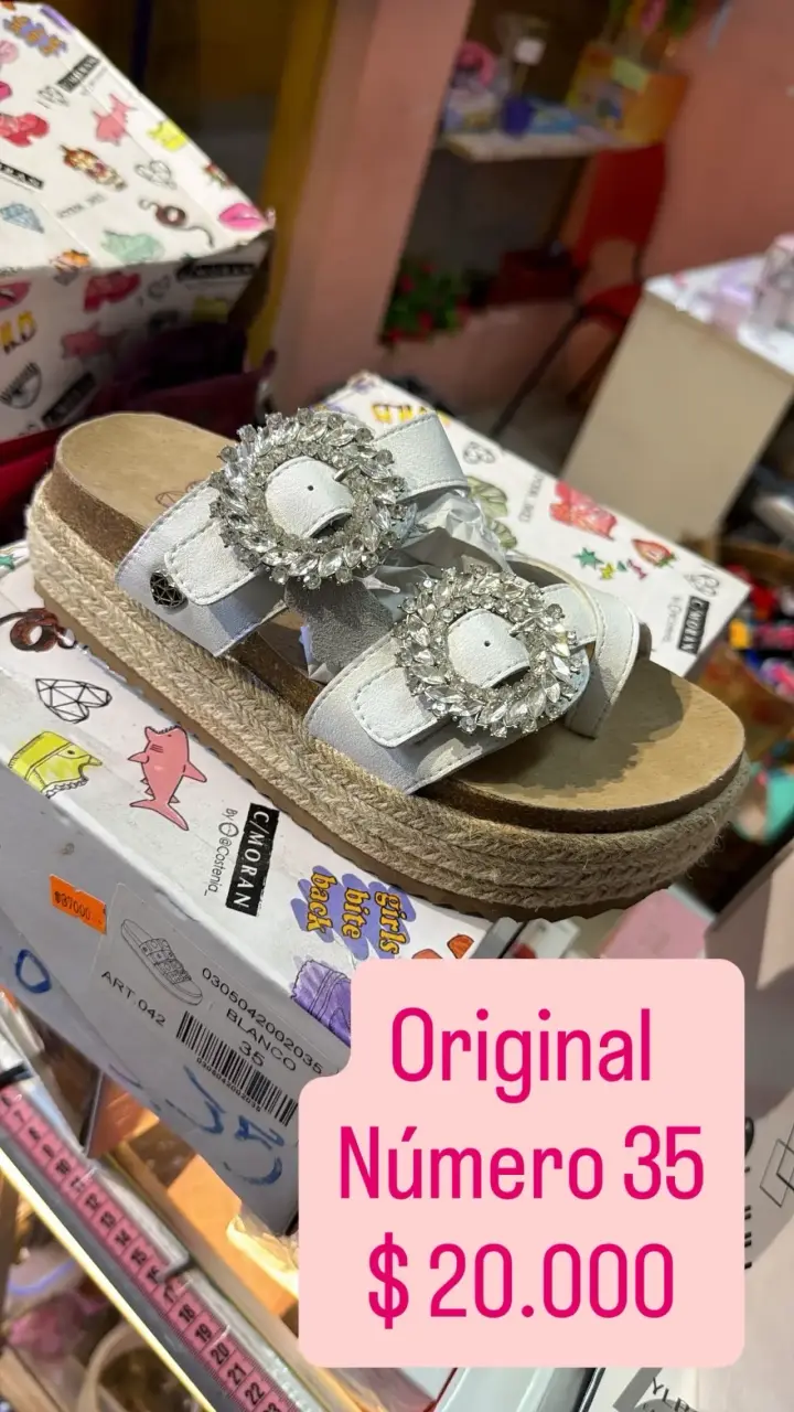 Sandalias blancas C/moran